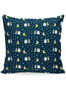 Подушка Mr & Mrs Panda 40x40 Maus Sterne, синий