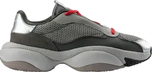 Кроссовки Puma Han Kjobenhavn x Alteration PN-2 Silver Limestone, серебряный