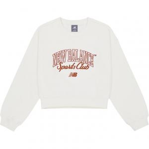 Классический свитшот Women's New Balance, слоновая кость