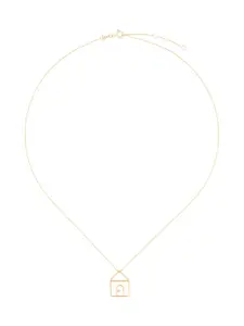 Колье с подвеской из желтого золота с бриллиантами Aliita