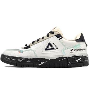 PEAK Air Force 1, удобные модные амортизирующие и дышащие низкие кроссовки для скейтбординга для мужчин, белые и зеленые