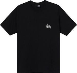 Футболка Stussy Basic Tee 'Black', черный