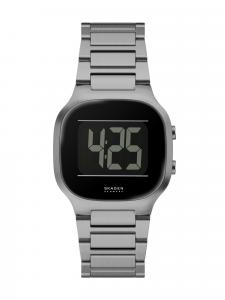 Мужские цифровые часы Skagen из нержавеющей стали SKW6947, цвет Gunmetal