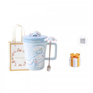 Кружки Sanrio, cinnamoroll+spoon+shopping bag+surprise gift