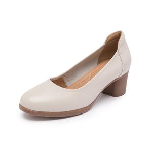 Ritai Женские туфли на высоком каблуке бежевые, цвет Beige