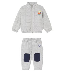 Стеганый комплект из двух предметов Baby Bobo Choses Bobo Choses, Light Heather Grey