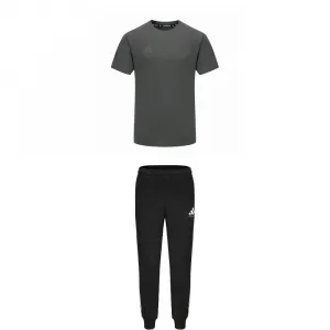 Adidas Тхэквондо Casual Спортивный костюм Unisex Серый+Black