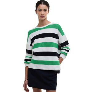 Вязаный джемпер в морскую полоску Barbour, мультиколор