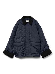 Стеганая куртка в темно-синем блейзере Vero Moda