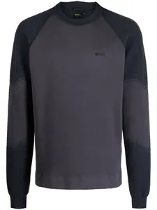 Толстовка Relka с круглым вырезом BOSS, серый