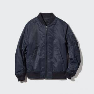 Бомбер унисекс Uniqlo MA-1, 69 темно-синий