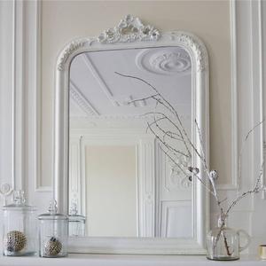 Зеркало Loberon Aubais, античный белый