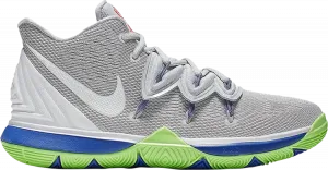 Кроссовки Nike Kyrie 5 PS 'Wolf Grey Lime', серый