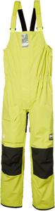 Комбинезон Helly-Hansen Sailing Bib Overalls - ветрозащитный с усиленными коленями, комбинезон для рыбалки - быстросохнущий дождевик Helly Hansen, 410 Cyber Lime/4.0