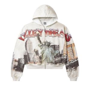 Толстовка Vale Forever NYC Zip Up, White