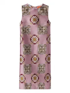 Платье миди с цветочным принтом La DoubleJ, розовый