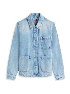 Куртка межсезонная Tommy Jeans, темно-синий/светло-синий