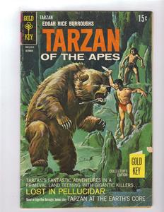 Tarzan of the Apes, Lost in Pellucidar(1968 Comic) (Gold Key)