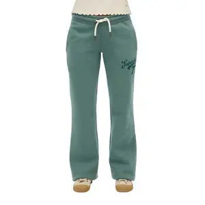 Спортивные брюки Superdry Super 77 Flare Fit, зеленый