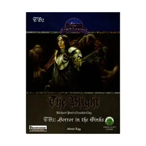 Blight #2 - Horror in the Sinks (Pathfinder), Blight (Pathfinder), мягкая обложка