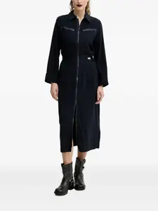 Платье миди на молнии G-Star RAW, синий