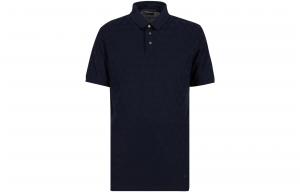 EMPORIO ARMANI Мужская поло морского синего цвета