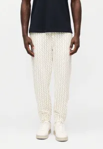 Спортивные брюки-джоггеры с логотипом ax Armani Exchange, Off White/Ash