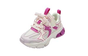 Противоскользящие и дышащие детские кроссовки для бега BALABALA, розовый