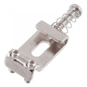 НОВИНКА (6) изогнутых седел в винтажном стиле для Fender Strat Stratocaster NICKEL Allparts NEW (6) Style Bent Saddles For Fender Strat Stratocaster NICKEL