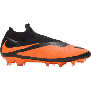 Бутсы Nike Phantom Vision 2 Elite DF FG 'Black Bright Citrus', оранжевый