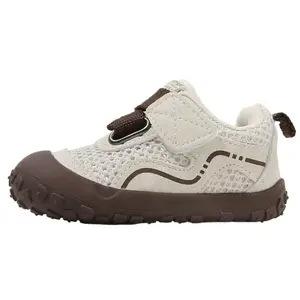 Дышащие нескользящие детские ботинки для малышей MAIBUXIONG, коричневый