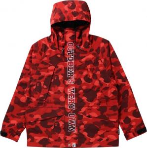 Куртка BAPE x OVO Color Camo Jacket 'Red', красный