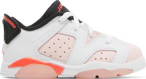 Кроссовки Air Jordan 6 Retro Low TD Atmosphere, белый