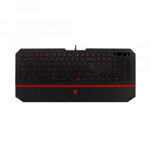 Игровая клавиатура MSI Interceptor DS4100, чёрный, английская раскладка