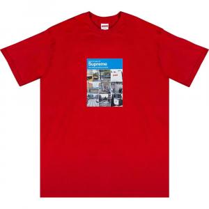 Футболка Supreme Verify, красный
