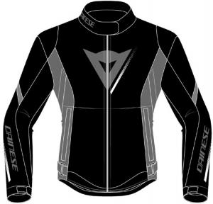 Куртка Dainese Veloce D-Dry мотоциклетная текстильная, черный/серый/белый