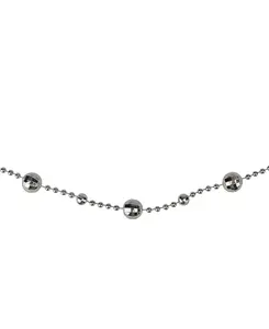 Рождественская гирлянда из блестящего зеркального диско-шара с бусинами Northlight, silver