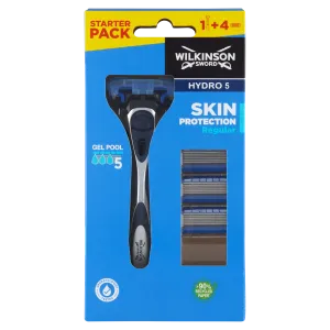 Wilkinson Sword Hydro 5 Skin Protection Regular бритва, 1 шт + сменные лезвия, 4 шт.