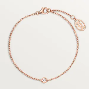 Браслет Cartier d'Amour XS, розовое золото/бриллиант