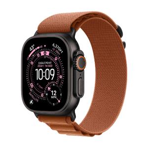 Умные часы Apple Watch Ultra 3, 49 мм, GPS+Cellular, Black Titanium Case/Terra Cotta Alpine Loop Medium Band