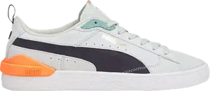 Кроссовки Puma Suede Bloc Ice Flow Parisian Night, серый