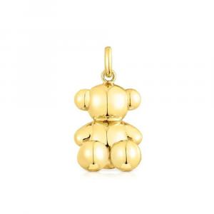 Подвеска Tous Large Bear Bold Bear, позолоченное серебро