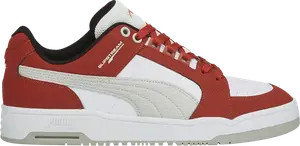 Кроссовки Puma Slipstream Lo Block - White Chili Oil, белый