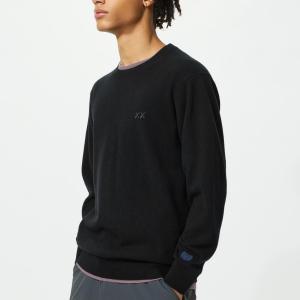 Свитер Uniqlo Cow's Winter Cashmere Crew Neck, черный