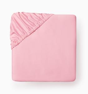 Простыня SFERRA Fiona на резинке, 153х204, розовый