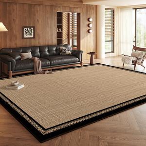 Budis Ковер 160х230 см для гостиной/кабинета в винтажном французском стиле, водоотталкивающий, грязеотталкивающий, с высоким ворсом