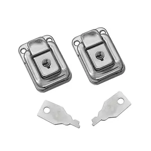 Комплект защелок крышки транспортировочного отсека с ключами для компактных органных Farfisa и других