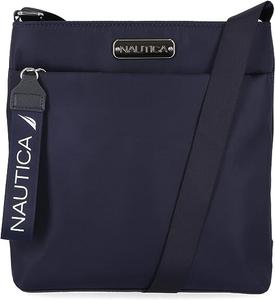 Сумка кросс-боди Nautica Diver Nylon Small Purse with Adjustable Shoulder Strap, темно-синий