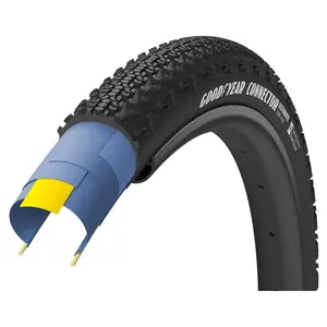 Гравийная шина Goodyear Connector Ultimate Tubeless 700C x 40, черный