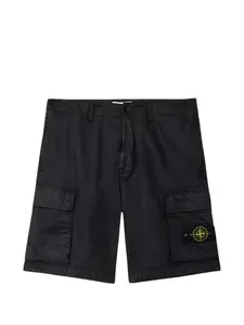 Карго-шорты Stone Island, черный